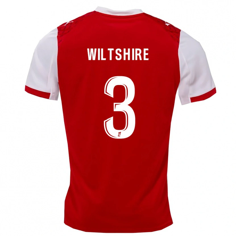 Danxen Kid Tiernny Wiltshire #3 Red White Home Jersey 2025/26 T-Shirt