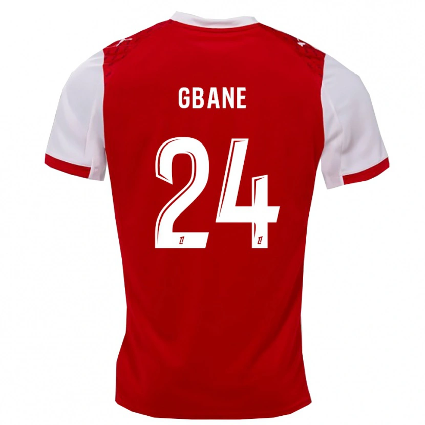 Danxen Kid Mory Gbane #24 Red White Home Jersey 2025/26 T-Shirt