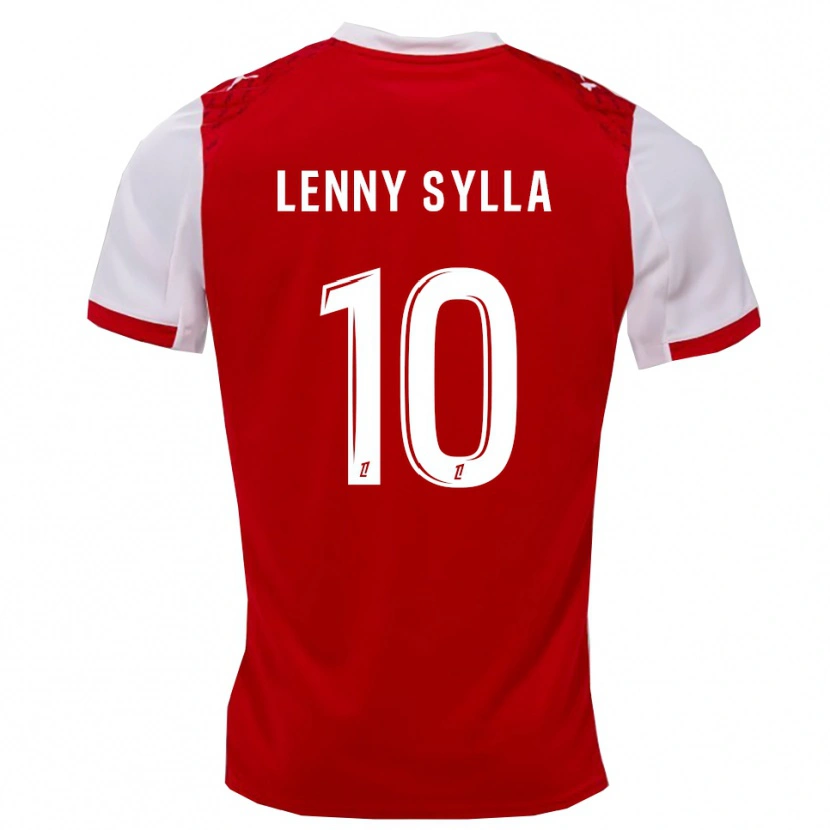 Danxen Kid Lenny Sylla #10 Red White Home Jersey 2025/26 T-Shirt