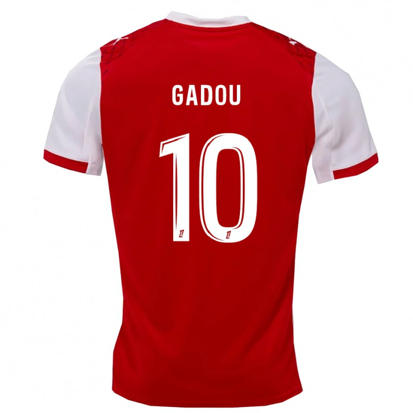 Danxen Kid Arone Gadou #10 Red White Home Jersey 2025/26 T-Shirt