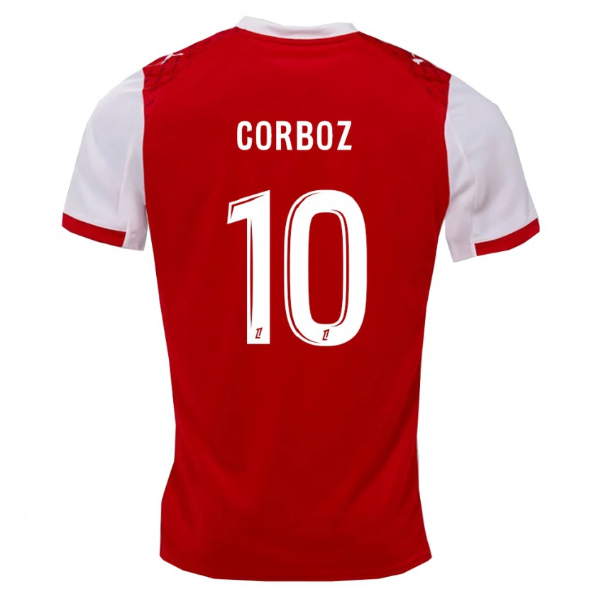 Danxen Kid Rachel Corboz #10 Red White Home Jersey 2025/26 T-Shirt