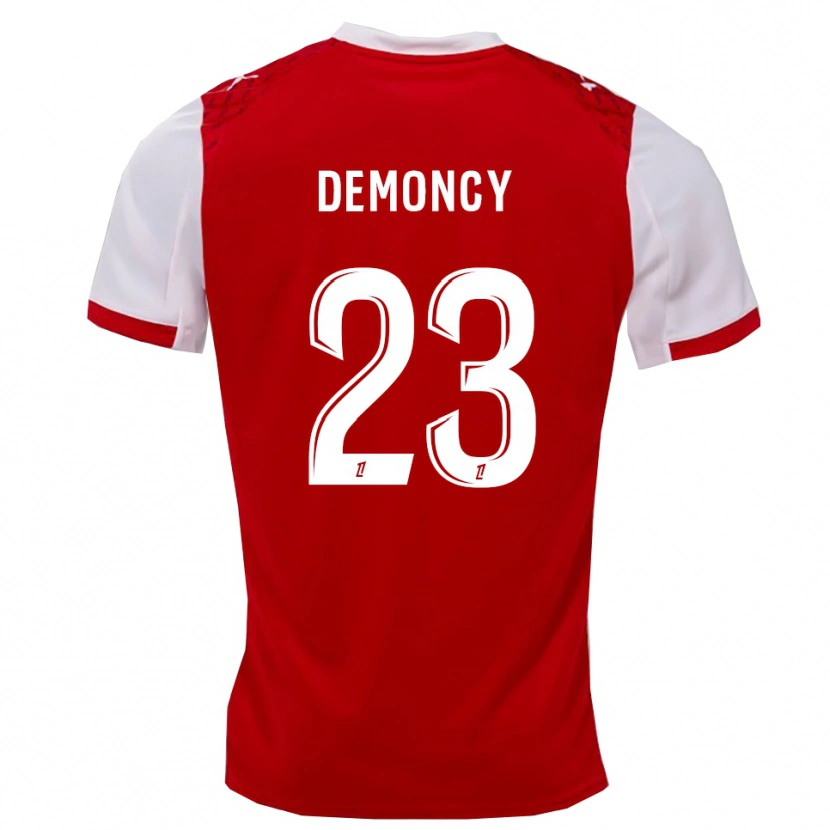 Danxen Kid Yohan Demoncy #23 Red White Home Jersey 2025/26 T-Shirt