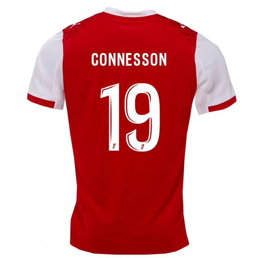 Danxen Kid Adele Connesson #19 Red White Home Jersey 2025/26 T-Shirt