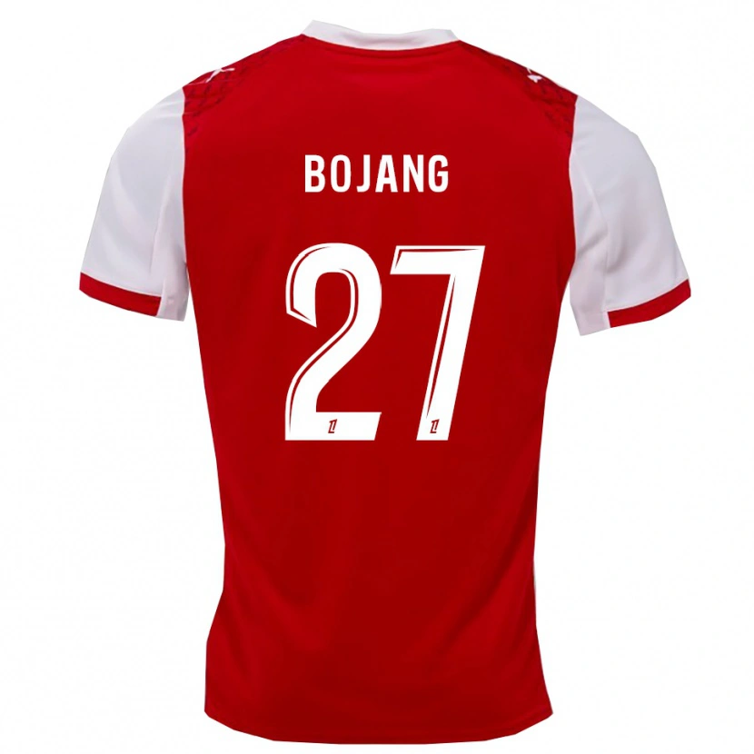 Danxen Kid Adama Bojang #27 Red White Home Jersey 2025/26 T-Shirt