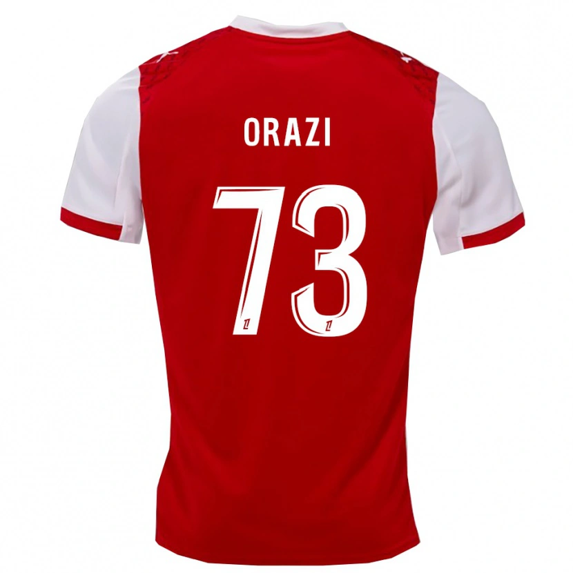 Danxen Kid Ike Orazi #73 Red White Home Jersey 2025/26 T-Shirt