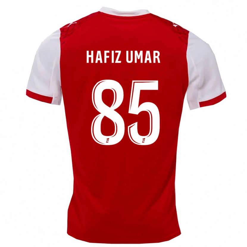 Danxen Kid Ibrahim Hafiz Umar #85 Red White Home Jersey 2025/26 T-Shirt