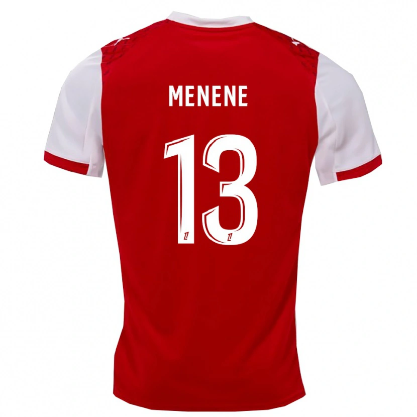 Danxen Kid Meyong Menene #13 Red White Home Jersey 2025/26 T-Shirt