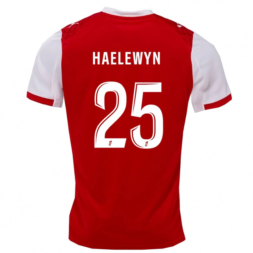 Danxen Kid Marion Haelewyn #25 Red White Home Jersey 2025/26 T-Shirt