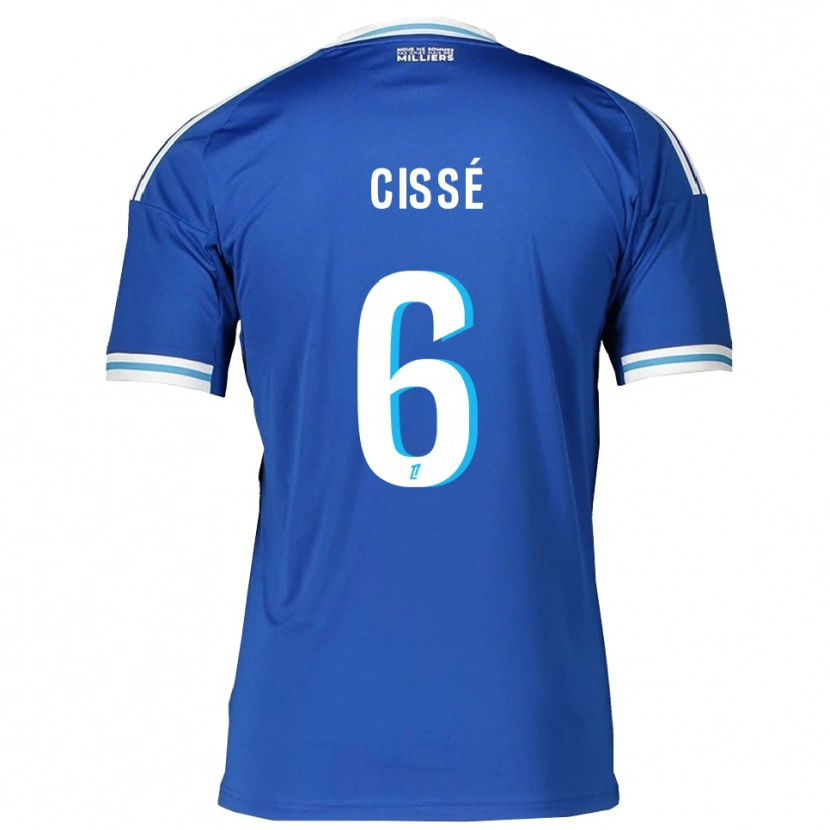 Danxen Kid Amadou Cissé #6 Blue White Home Jersey 2025/26 T-Shirt