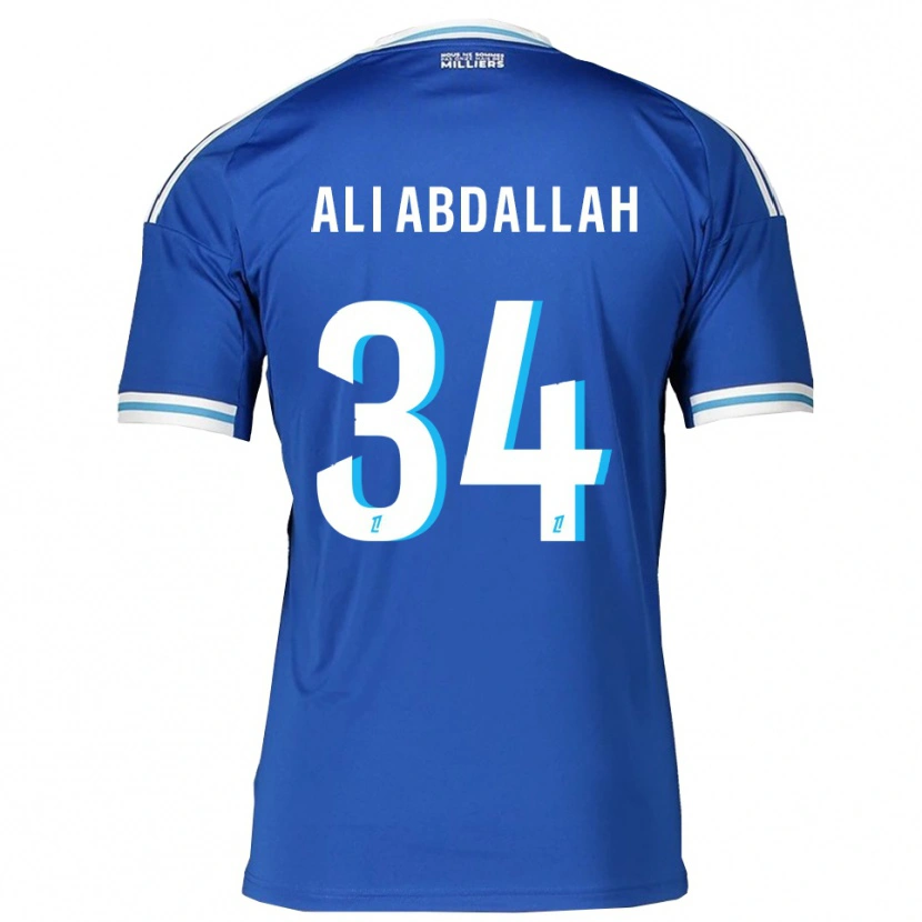 Danxen Kid Aboubacar Ali Abdallah #34 Blue White Home Jersey 2025/26 T-Shirt