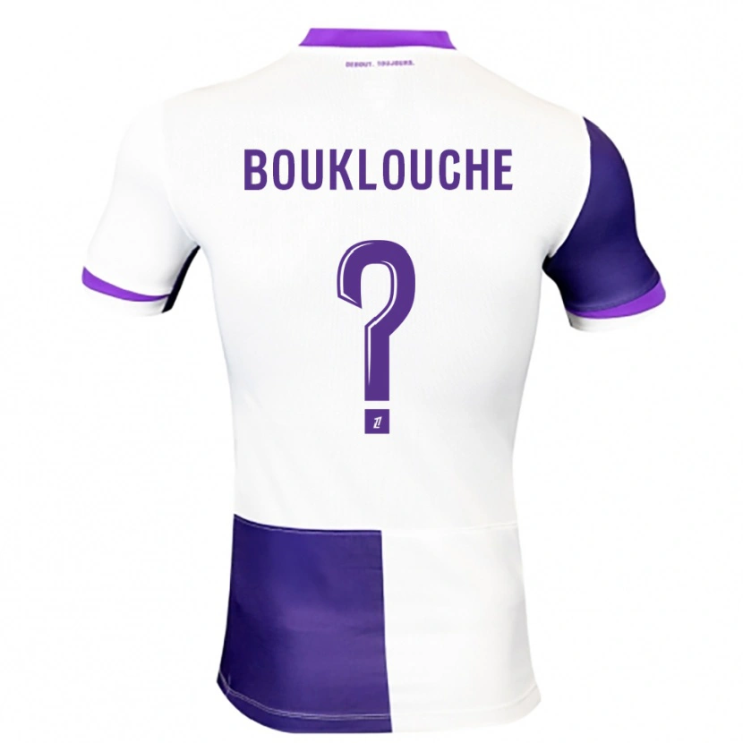 Danxen Kid Kelyan Bouklouche #0 Purple White Home Jersey 2025/26 T-Shirt