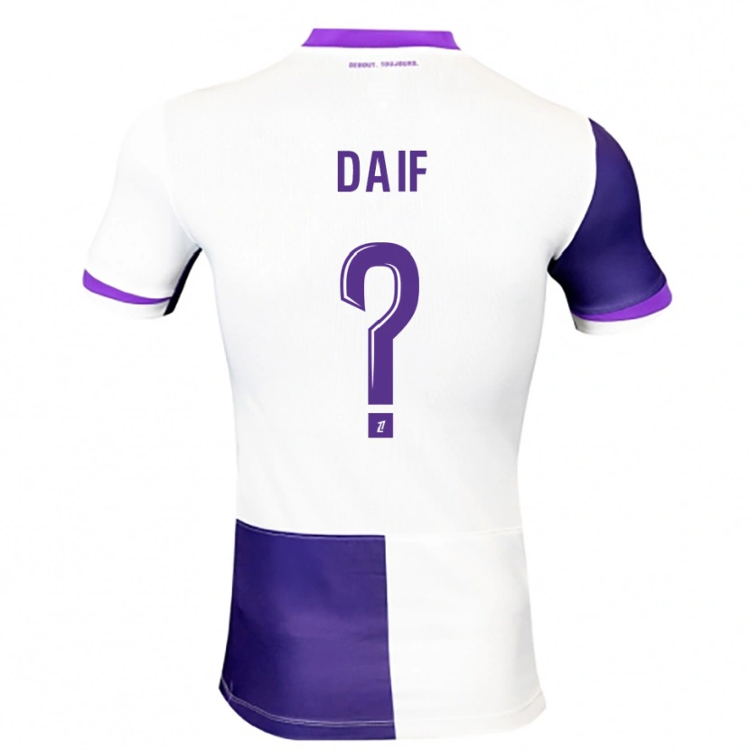 Danxen Kid Mouhamed Daif #0 Purple White Home Jersey 2025/26 T-Shirt
