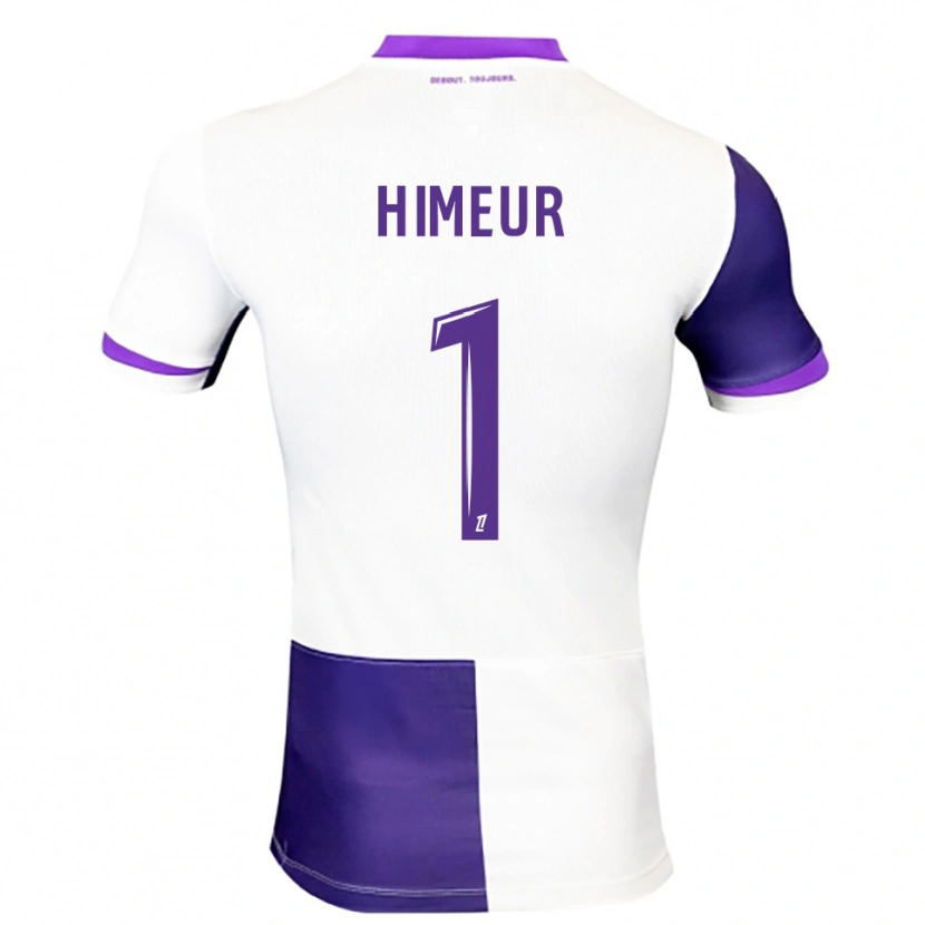 Danxen Kid Thomas Himeur #1 Purple White Home Jersey 2025/26 T-Shirt