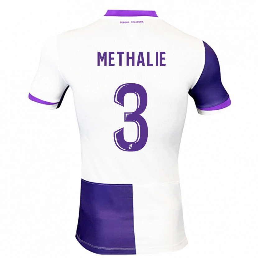 Danxen Kid Dayann Methalie #3 Purple White Home Jersey 2025/26 T-Shirt