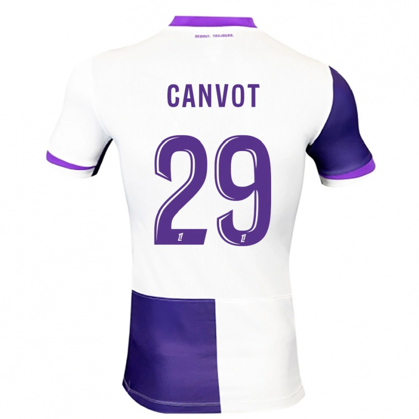 Danxen Kid Jaydee Canvot #29 Purple White Home Jersey 2025/26 T-Shirt