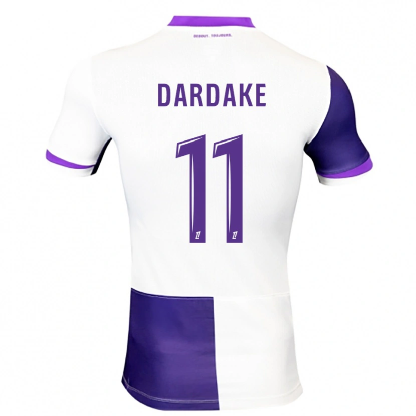 Danxen Kid Wassim Dardake #11 Purple White Home Jersey 2025/26 T-Shirt
