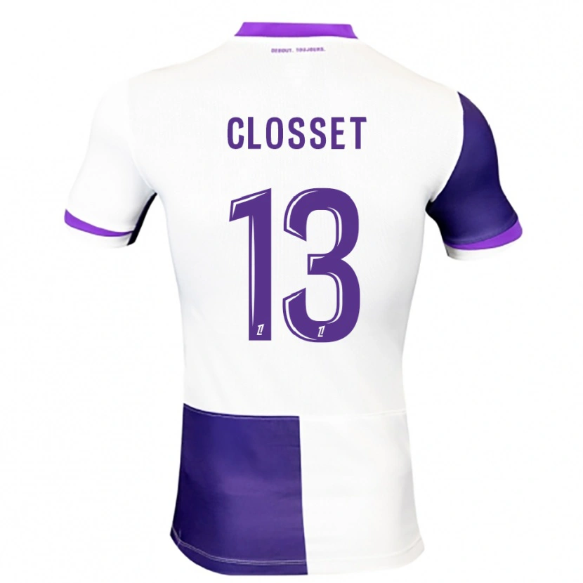 Danxen Kid Océane Closset #13 Purple White Home Jersey 2025/26 T-Shirt