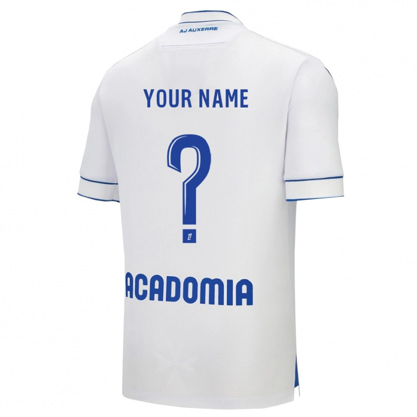 Danxen Kid Your Name #0 White Blue Home Jersey 2025/26 T-Shirt