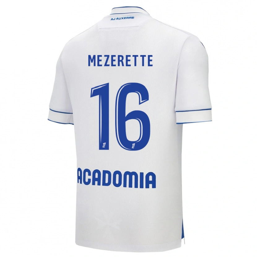 Danxen Kid Louis Mezerette #16 White Blue Home Jersey 2025/26 T-Shirt