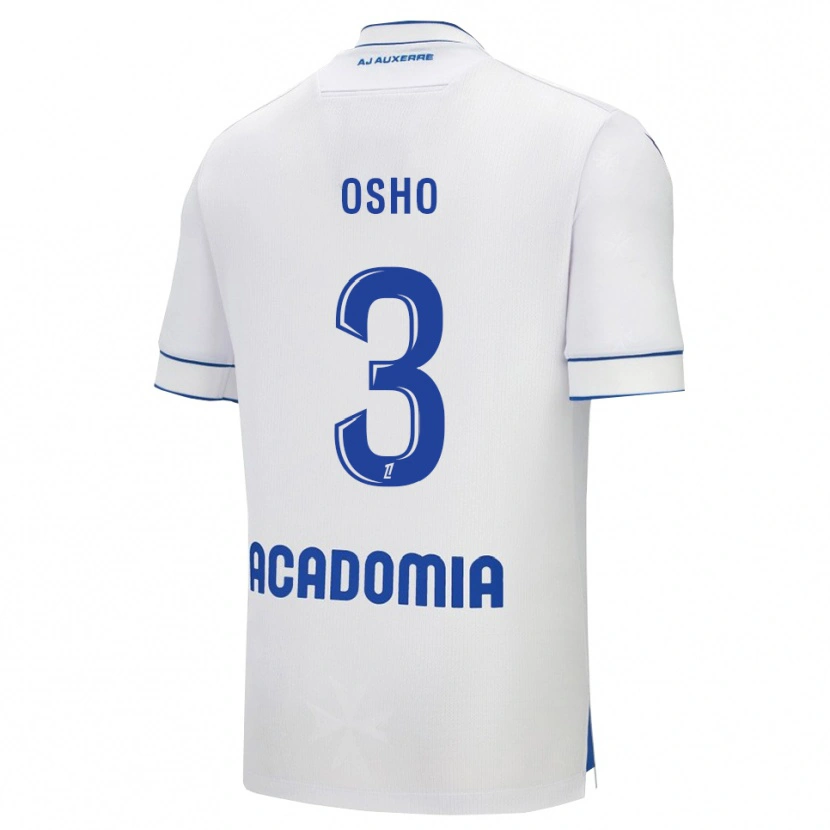 Danxen Kid Gabriel Osho #3 White Blue Home Jersey 2025/26 T-Shirt