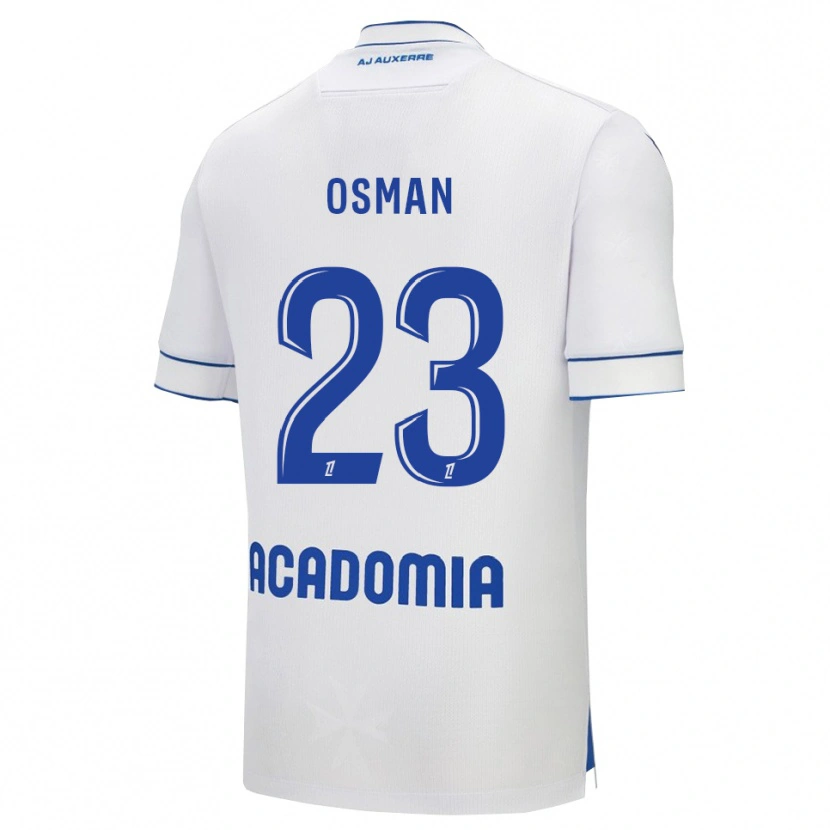 Danxen Kid Ibrahim Osman #23 White Blue Home Jersey 2025/26 T-Shirt