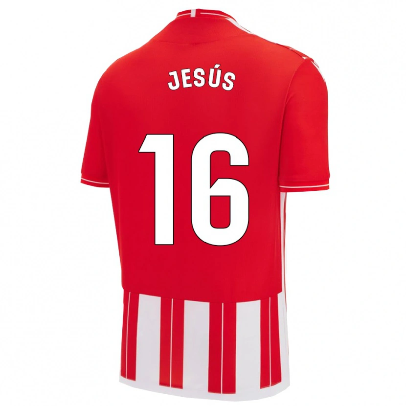Danxen Kid Antonio Jesús #16 Red White Home Jersey 2025/26 T-Shirt