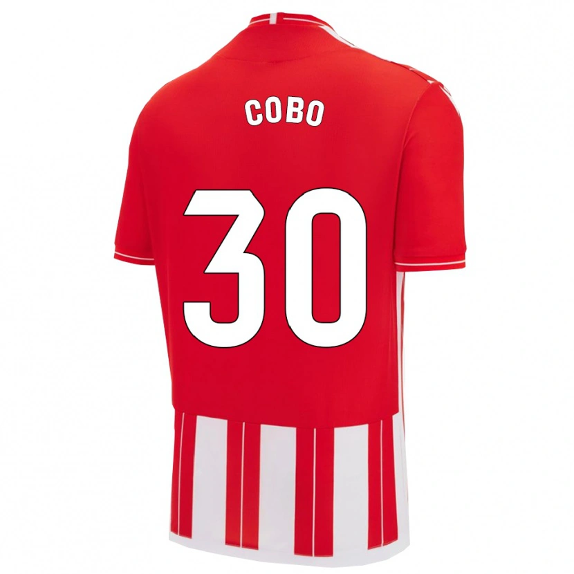 Danxen Kid Marco Cobo #30 Red White Home Jersey 2025/26 T-Shirt