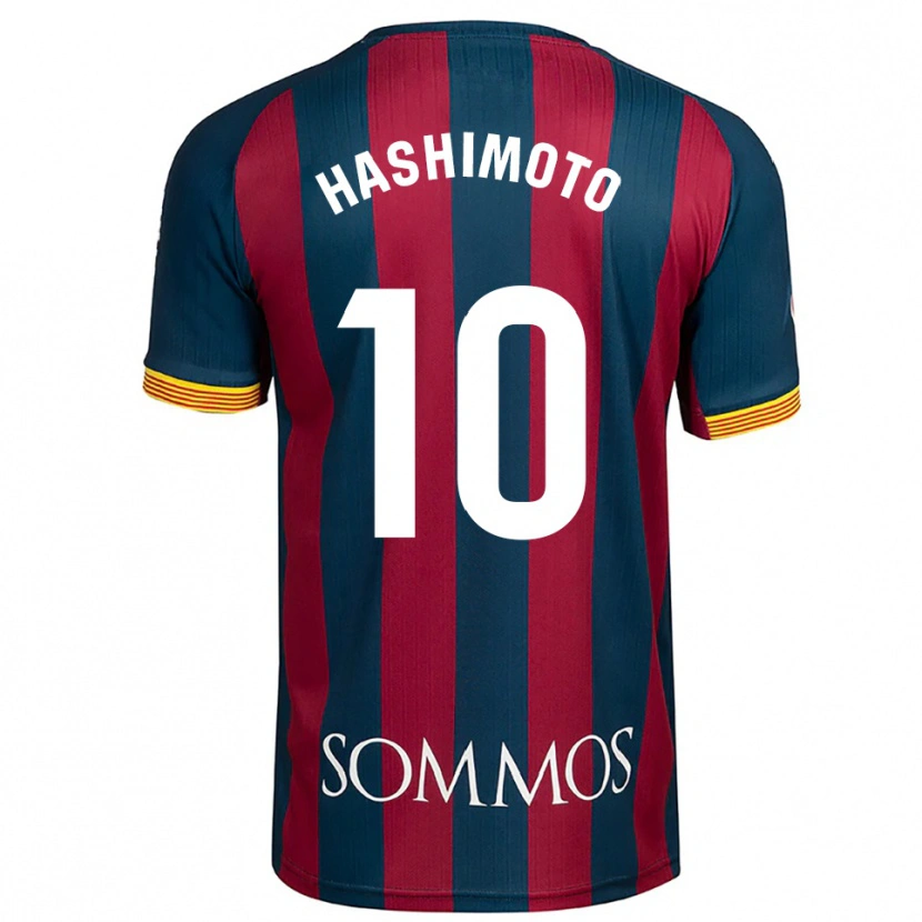 Danxen Kid Kento Hashimoto #10 Navy Blue Red Home Jersey 2025/26 T-Shirt