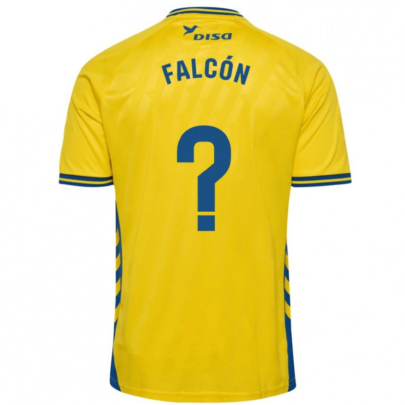 Danxen Kid Toni Falcón #0 Yellow Blue Home Jersey 2025/26 T-Shirt