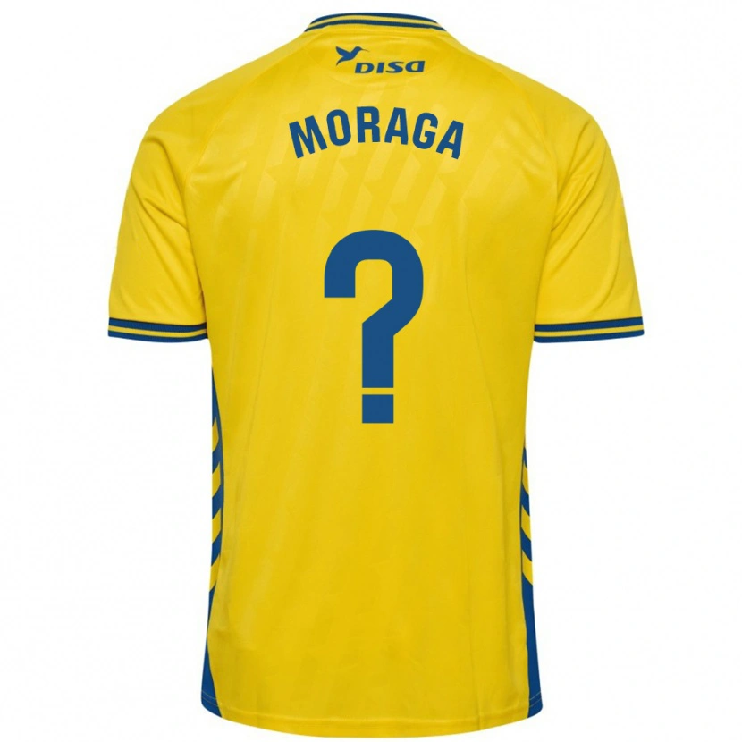 Danxen Kid Marcos Moraga #0 Yellow Blue Home Jersey 2025/26 T-Shirt