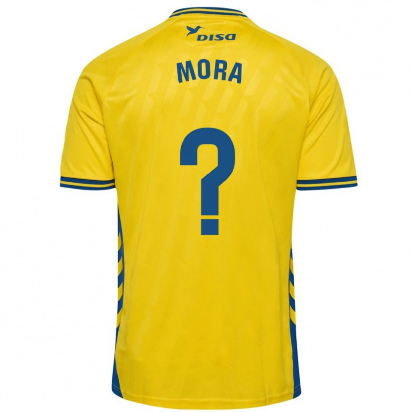 Danxen Kid Israel Mora #0 Yellow Blue Home Jersey 2025/26 T-Shirt