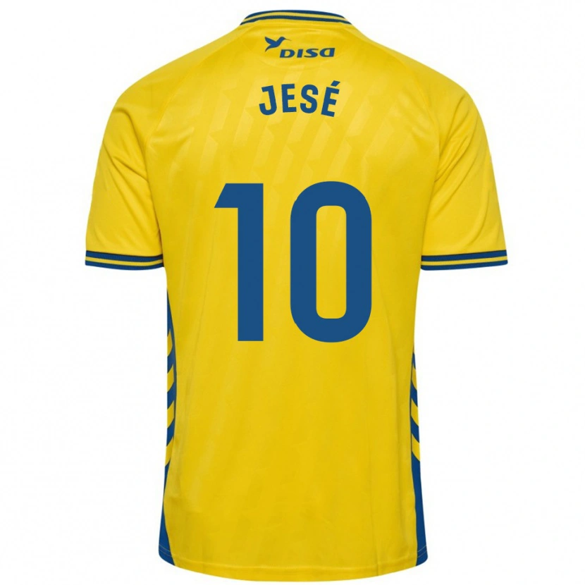 Danxen Kid Jesé #10 Yellow Blue Home Jersey 2025/26 T-Shirt