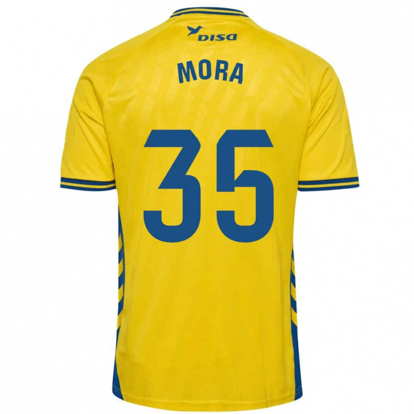 Danxen Kid Israel Mora #35 Yellow Blue Home Jersey 2025/26 T-Shirt