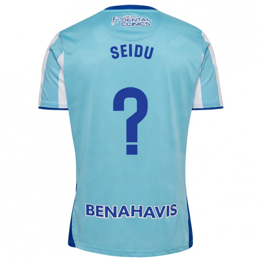 Danxen Kid Abubakar Seidu #0 Sky Blue White Home Jersey 2025/26 T-Shirt