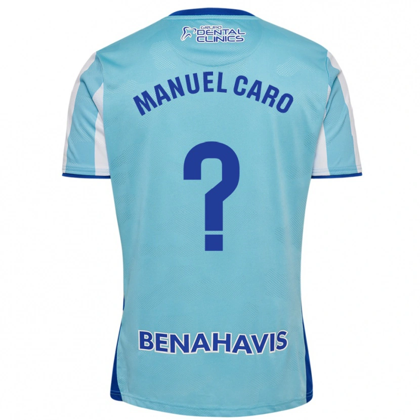 Danxen Kid José Manuel Caro #0 Sky Blue White Home Jersey 2025/26 T-Shirt