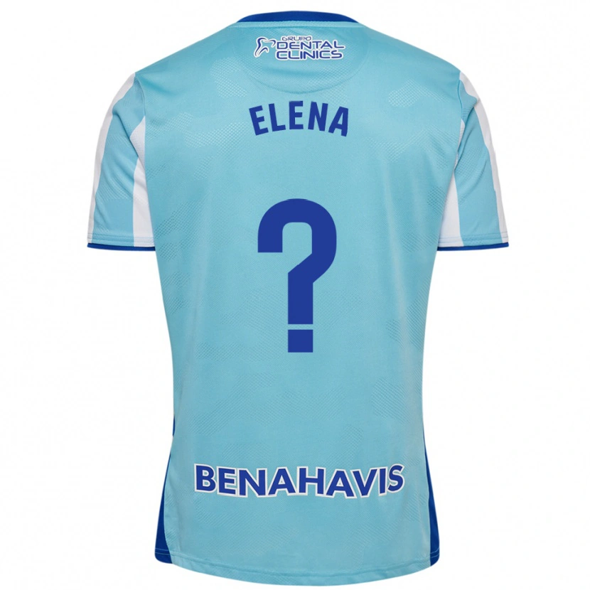 Danxen Kid Elena Martínez Pérez #0 Sky Blue White Home Jersey 2025/26 T-Shirt