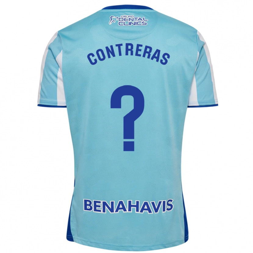 Danxen Kid Ale Contreras #0 Sky Blue White Home Jersey 2025/26 T-Shirt