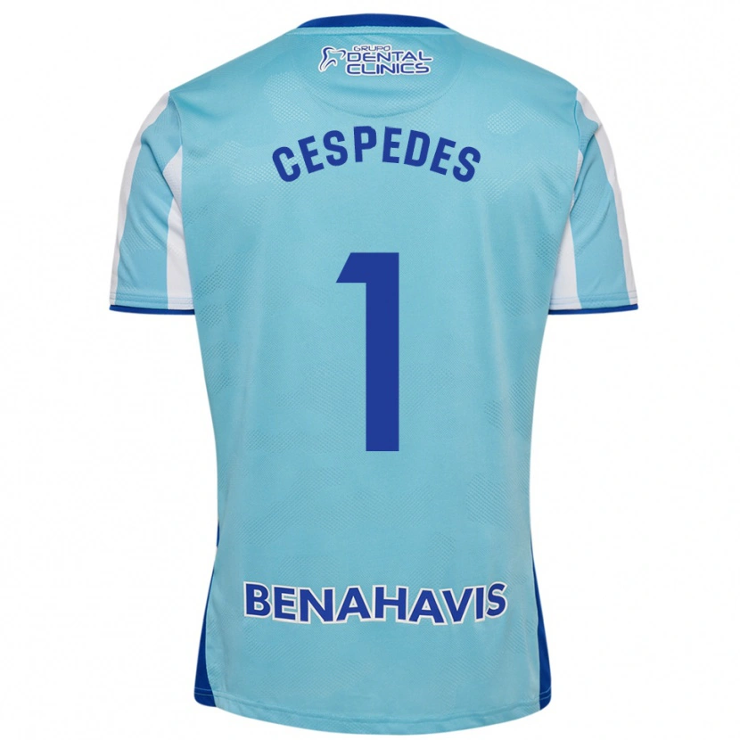 Danxen Kid Andrés Céspedes #1 Sky Blue White Home Jersey 2025/26 T-Shirt