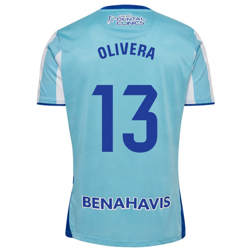 Danxen Kid Fernando Olivera #13 Sky Blue White Home Jersey 2025/26 T-Shirt