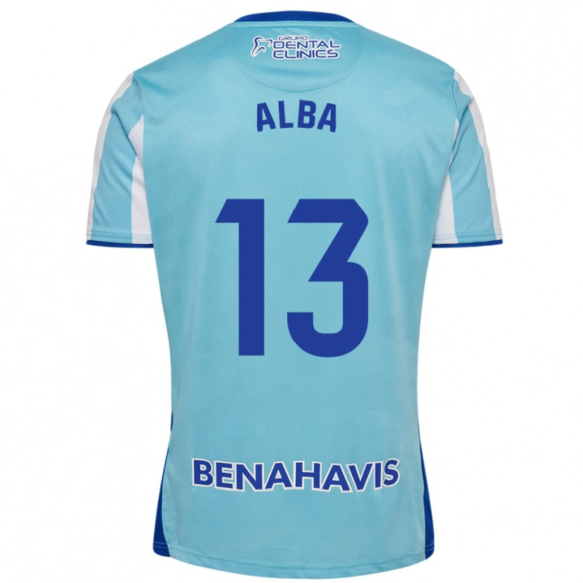 Danxen Kid Alba #13 Sky Blue White Home Jersey 2025/26 T-Shirt