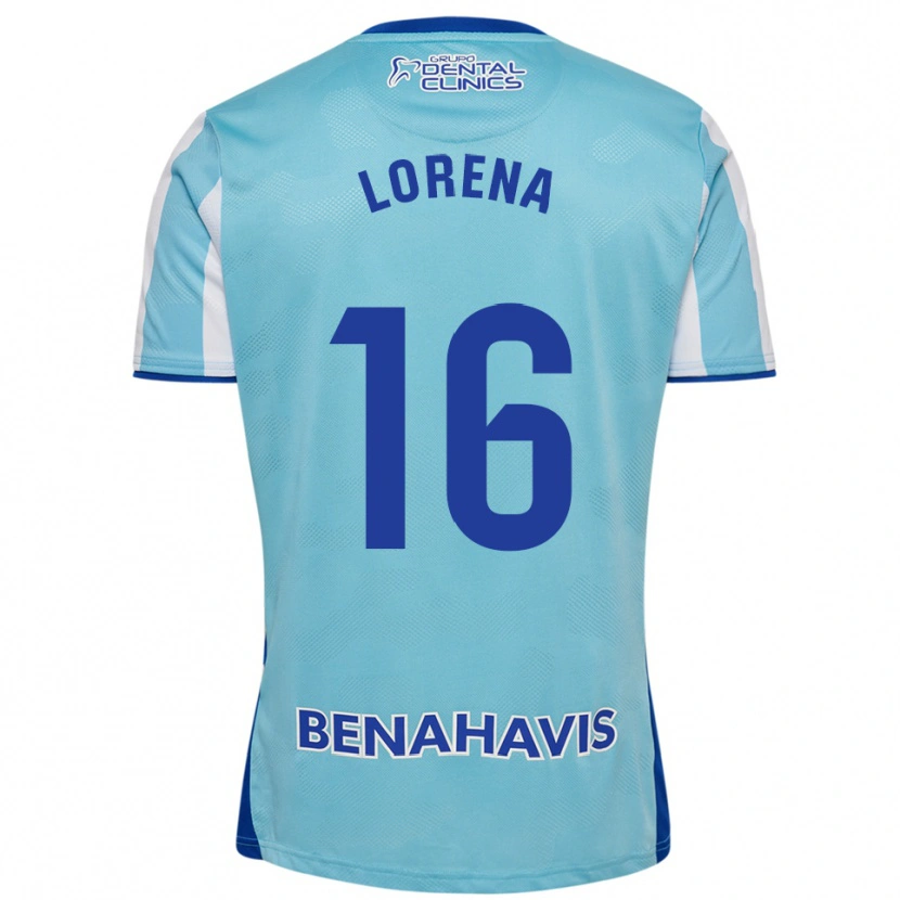 Danxen Kid Lorena Herrera De Miguel #16 Sky Blue White Home Jersey 2025/26 T-Shirt
