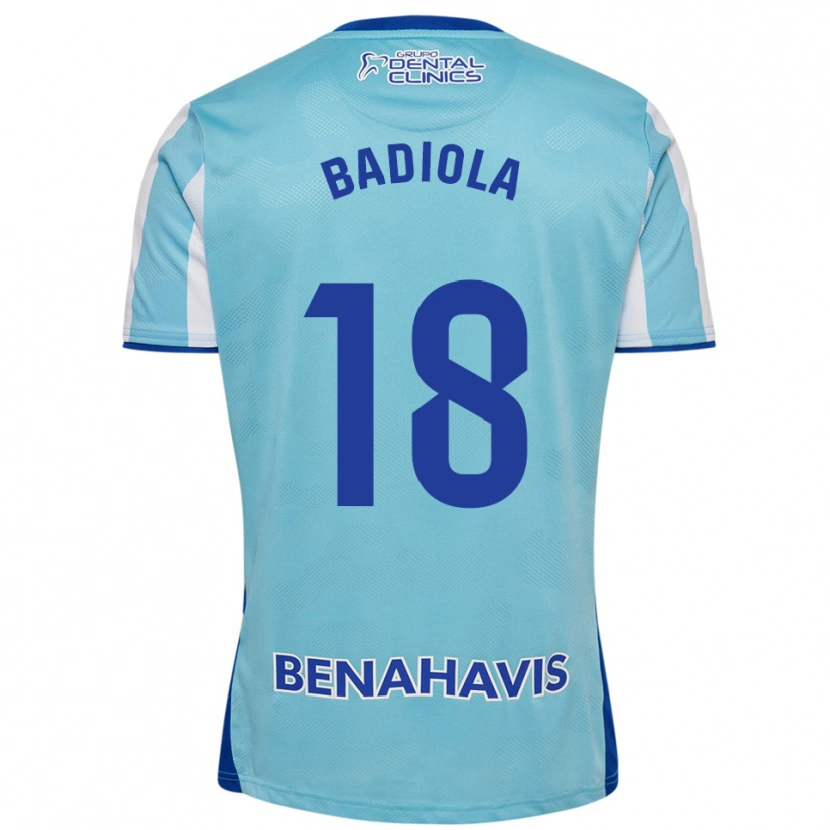 Danxen Kid Ibon Badiola #18 Sky Blue White Home Jersey 2025/26 T-Shirt