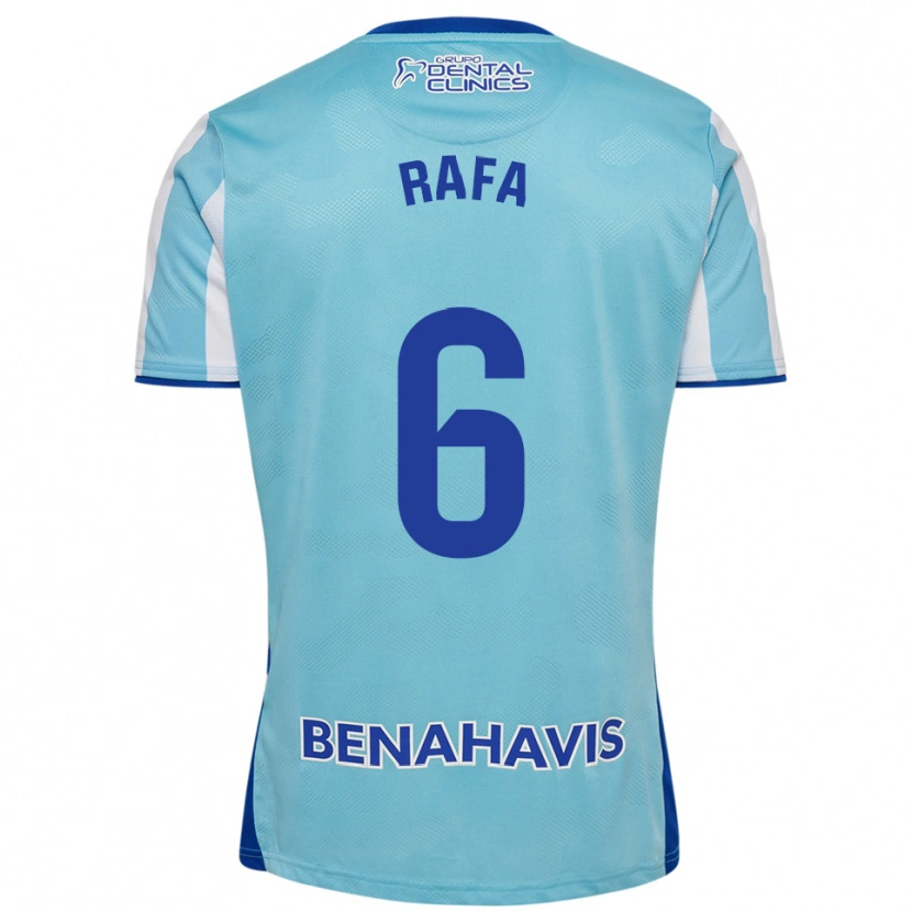 Danxen Kid Rafa Rodríguez #6 Sky Blue White Home Jersey 2025/26 T-Shirt