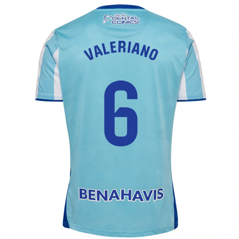 Danxen Kid Nerea Valeriano Martínez #6 Sky Blue White Home Jersey 2025/26 T-Shirt