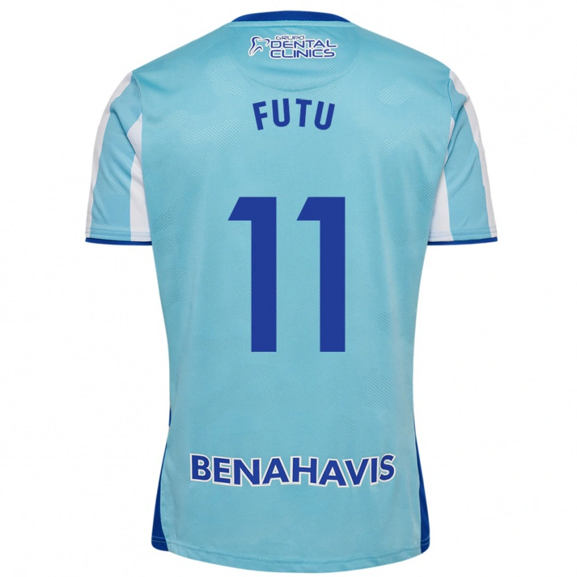 Danxen Kid Mirian Córdoba Álvarez #11 Sky Blue White Home Jersey 2025/26 T-Shirt