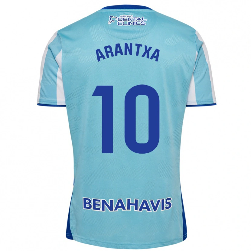 Danxen Kid Arantxa Medina Torreblanca #10 Sky Blue White Home Jersey 2025/26 T-Shirt
