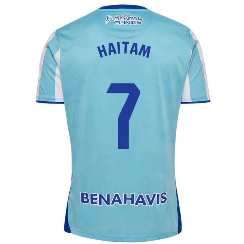 Danxen Kid Haitam Abaida #7 Sky Blue White Home Jersey 2025/26 T-Shirt