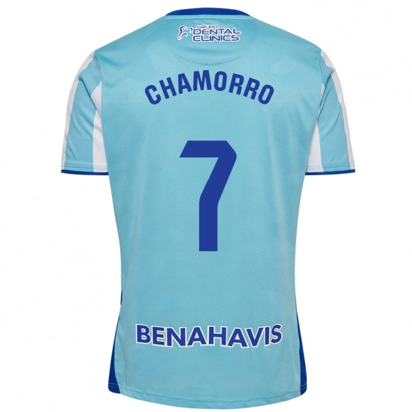 Danxen Kid Alexis Chamorro #7 Sky Blue White Home Jersey 2025/26 T-Shirt