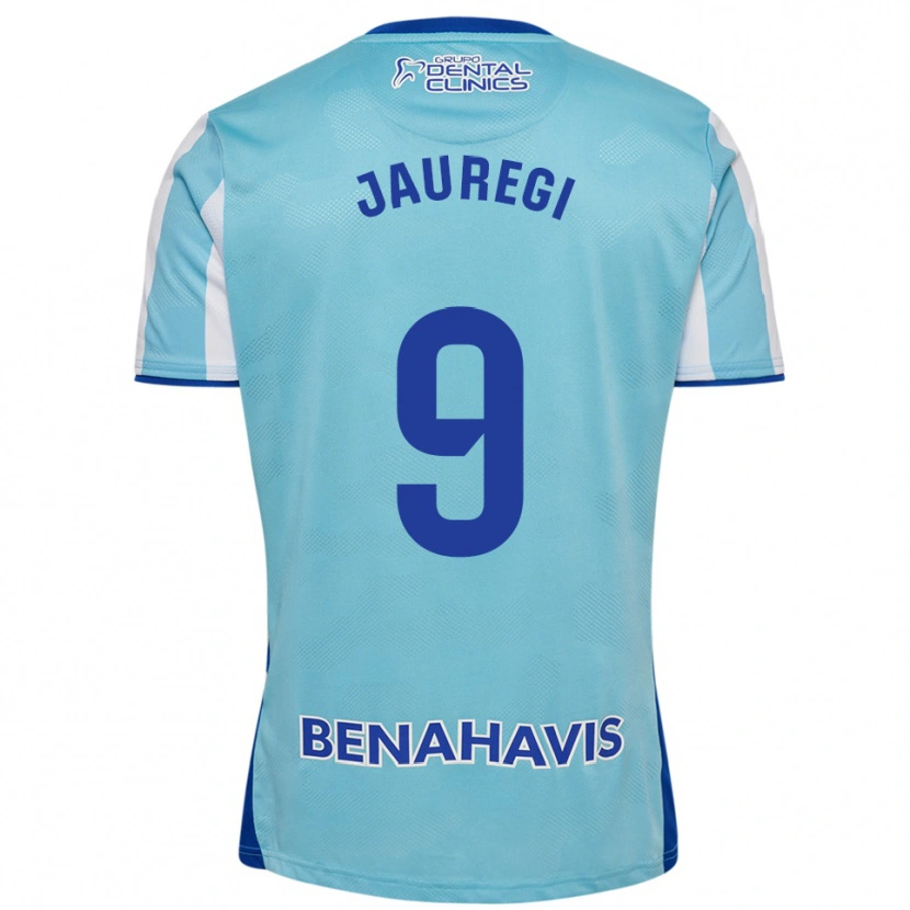 Danxen Kid Eneko Jauregi #9 Sky Blue White Home Jersey 2025/26 T-Shirt