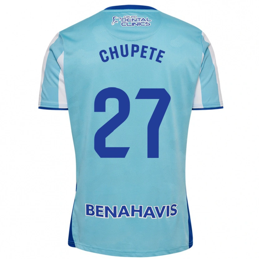 Danxen Kid Chupe #27 Sky Blue White Home Jersey 2025/26 T-Shirt